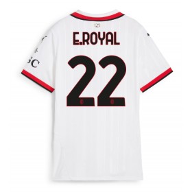 AC Milan Emerson Royal #22 Borte skjorte til dame 2024-25 Kortermet